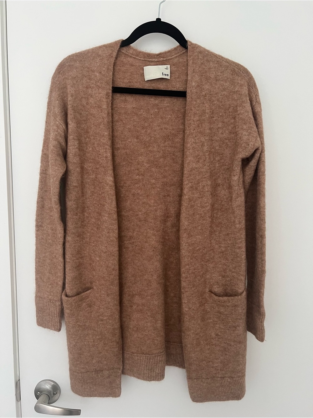 Aritzia Wilfred Free Open Front Alpaca Blend Cardigan, Size XS